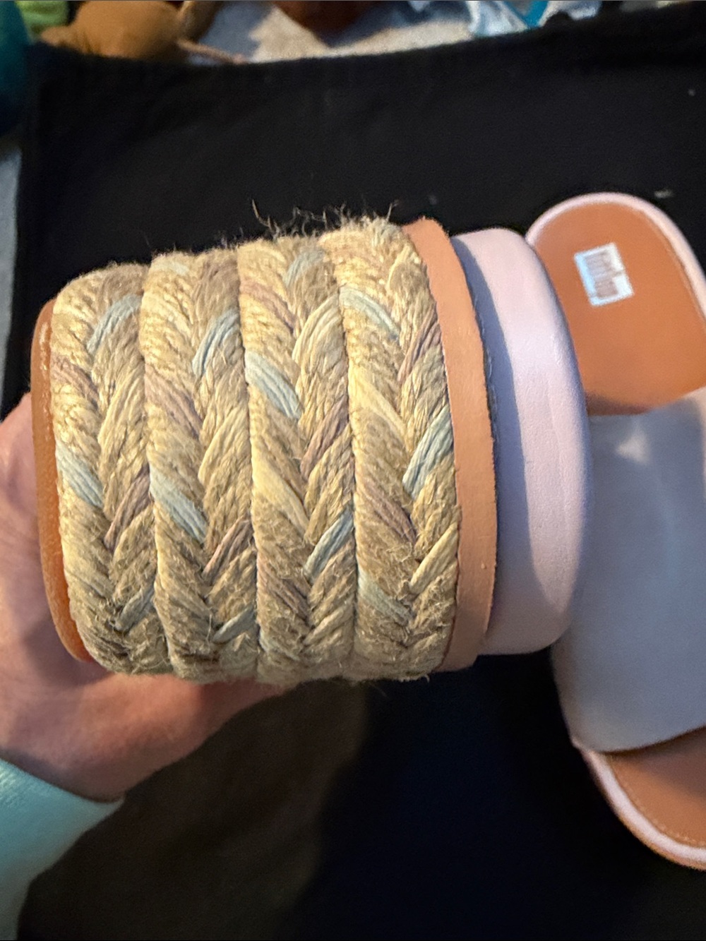 Fitflop Pale Beige Slide Mules - Picture 8 of 15